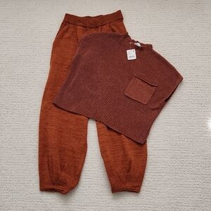 Free People Freya Sweater Set S